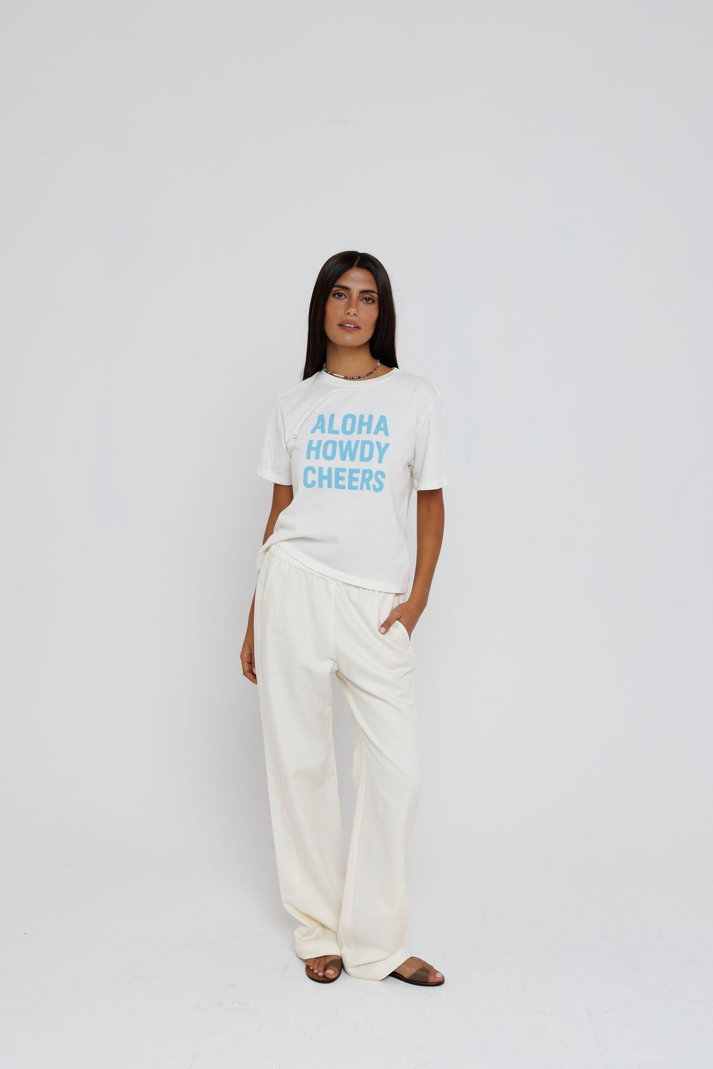Aloha, Howdy, Cheers - Everyday Tee