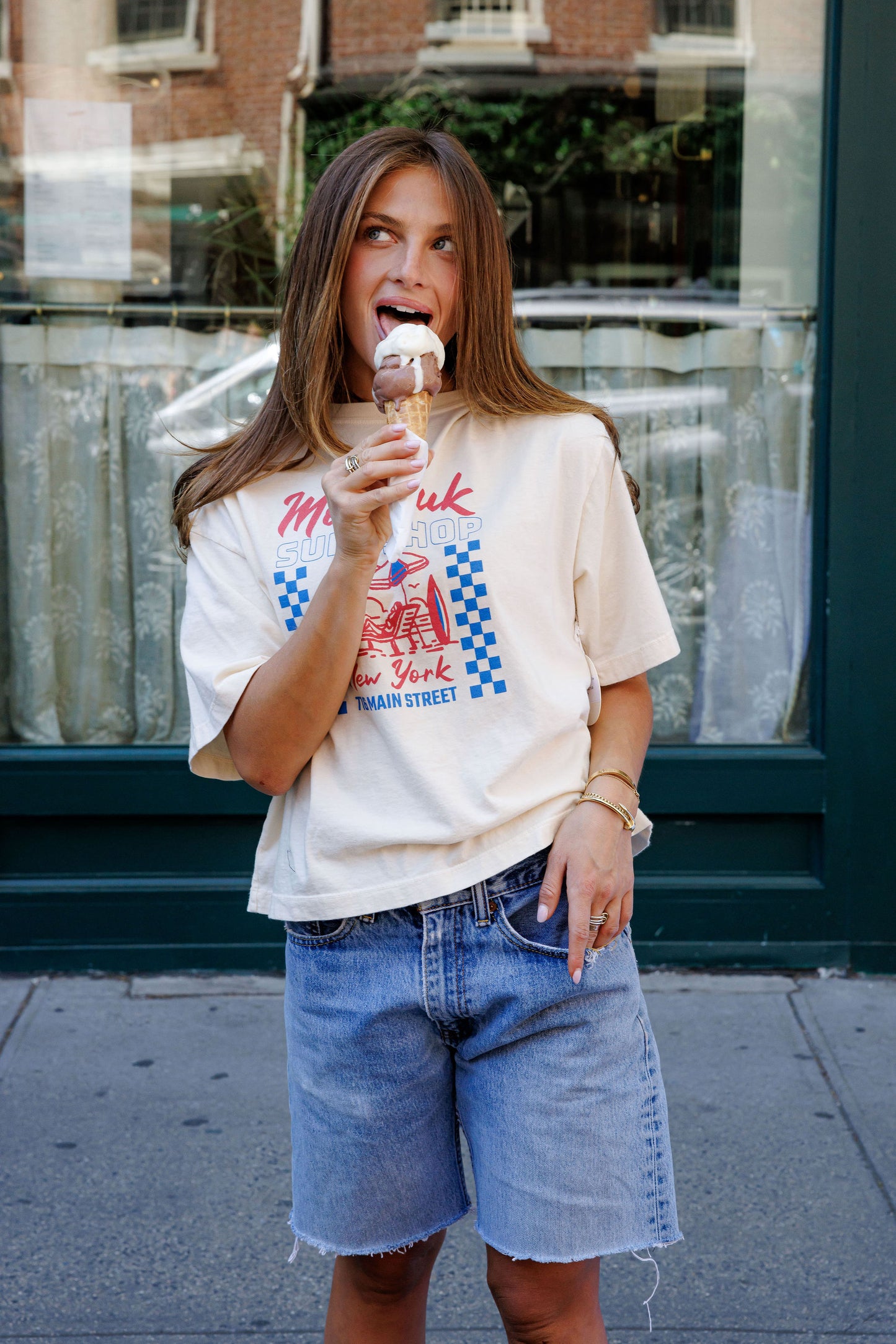 Mountauk Surf Shop - Boyfriend Tee