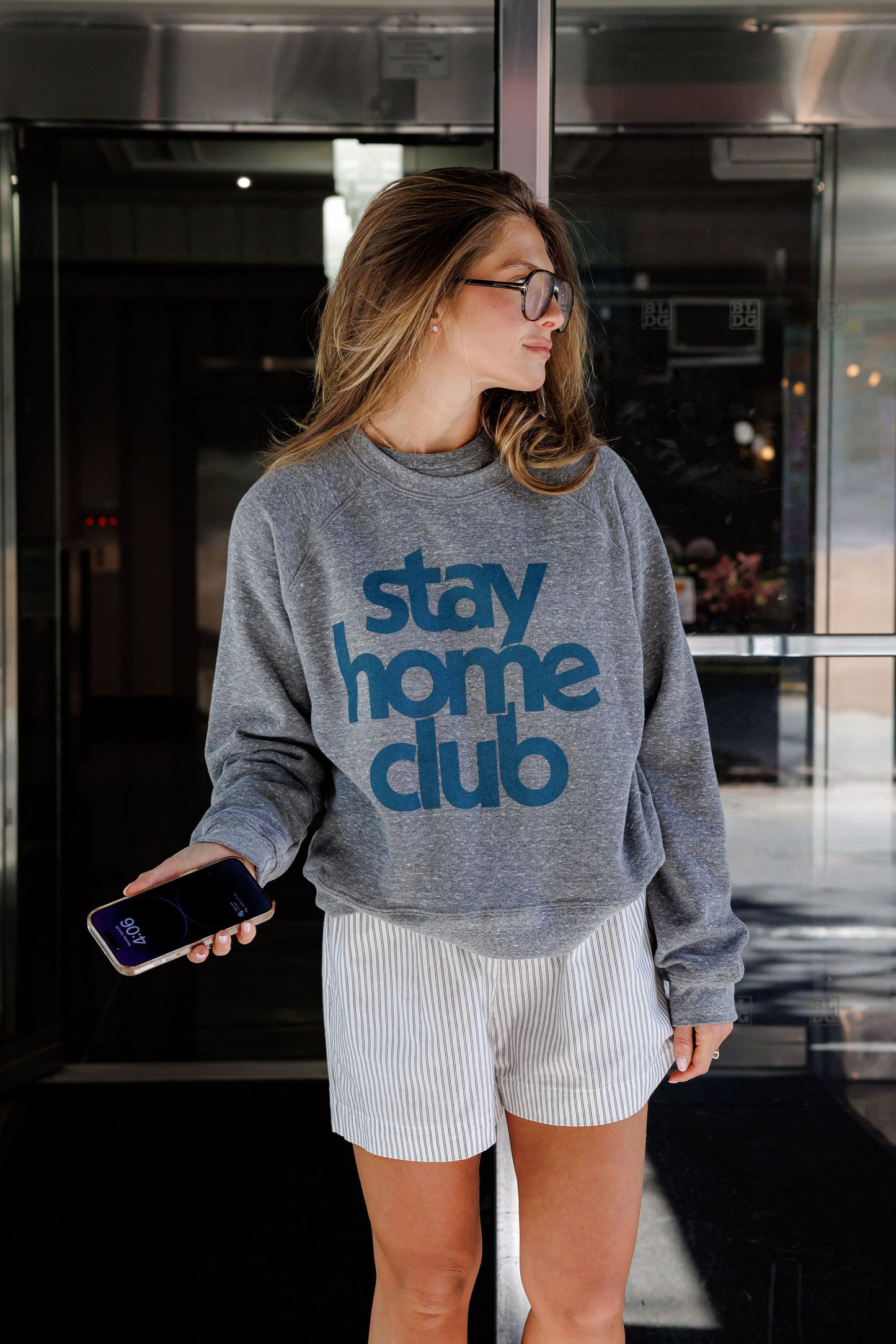 Stay Home Club - Raglan Crew