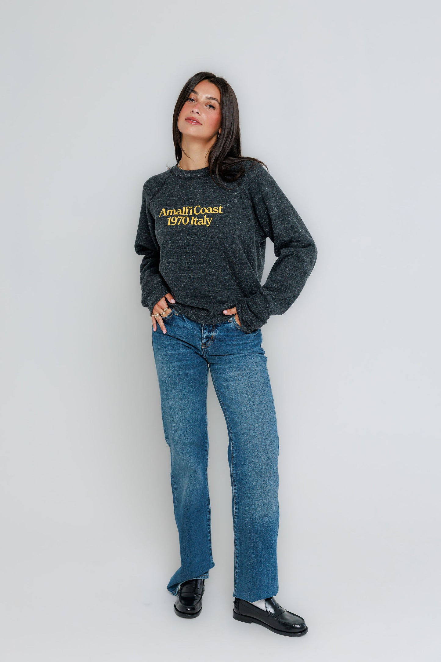 Amalfi Coast - Raglan Crew