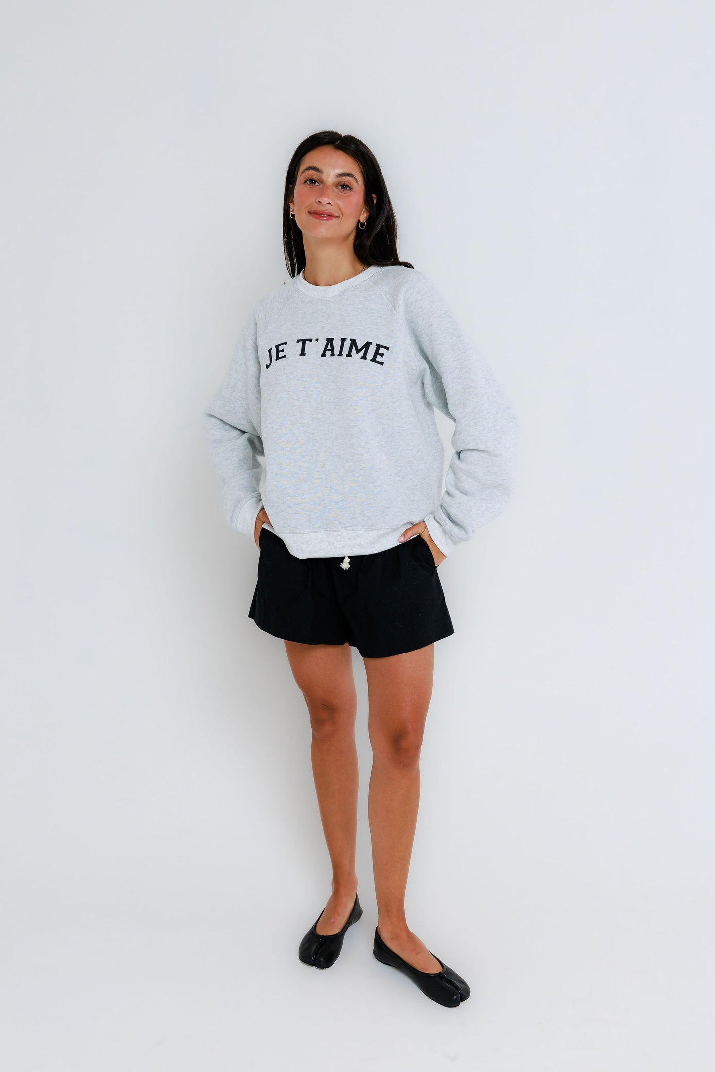 Je T'aime - Raglan Crew