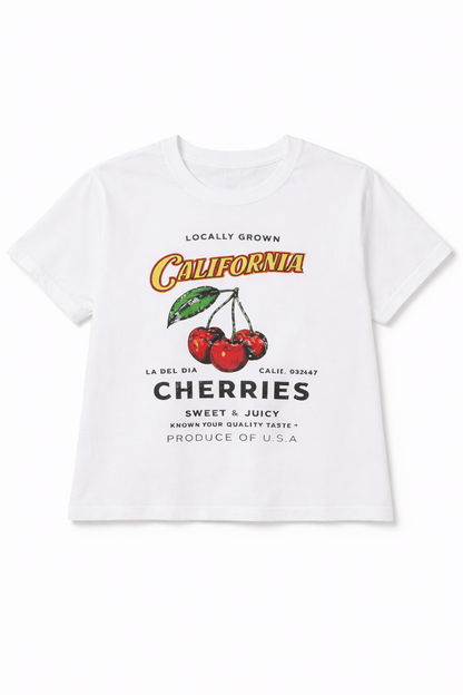 Cherry - Everyday Tee – Sunny Somewhere