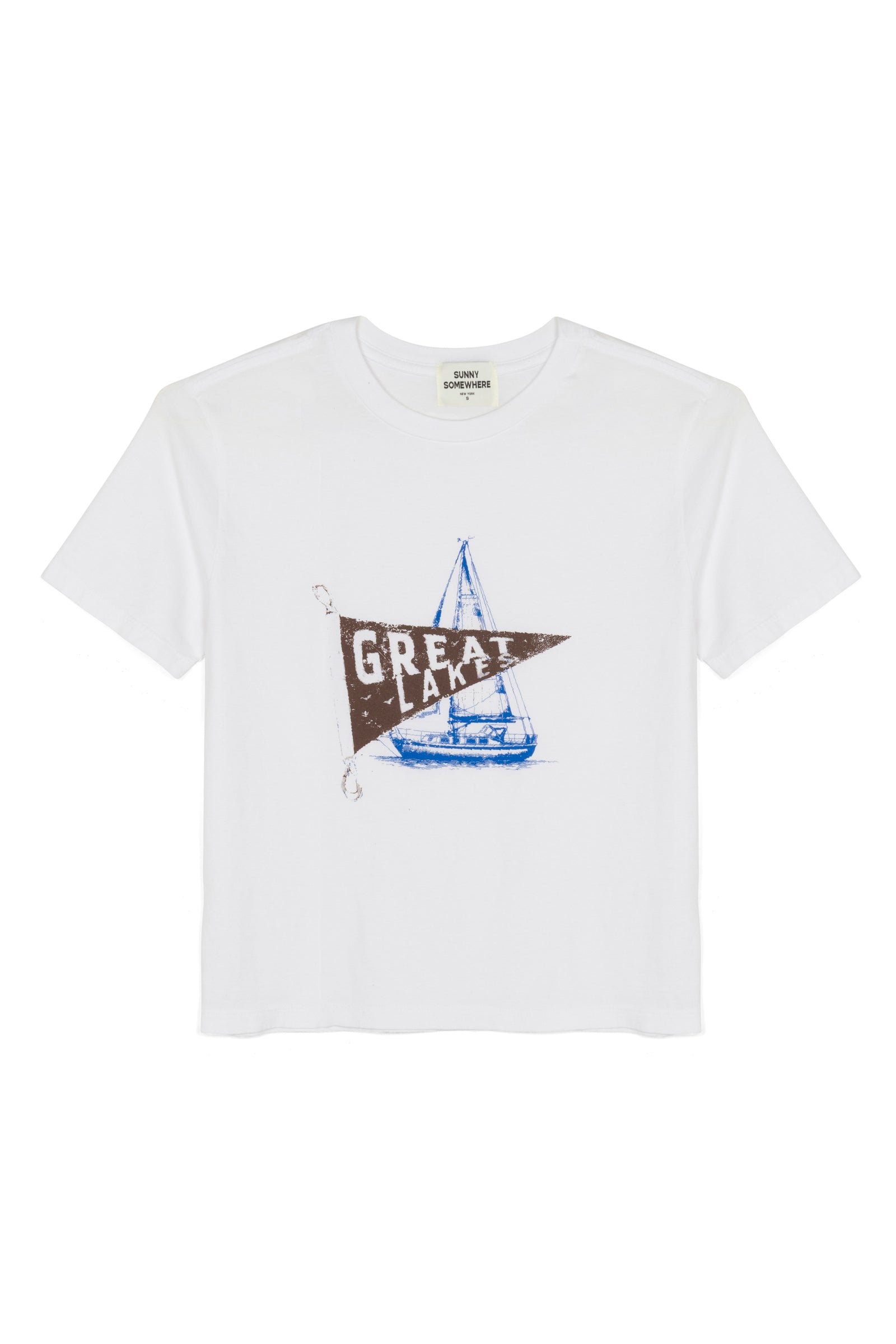 Sunny Somewhere Je T'aime Raglan Crew