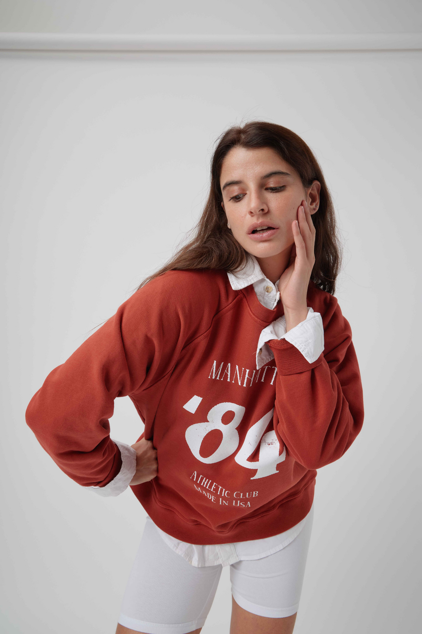 Manhattan 84 - Raglan Crew