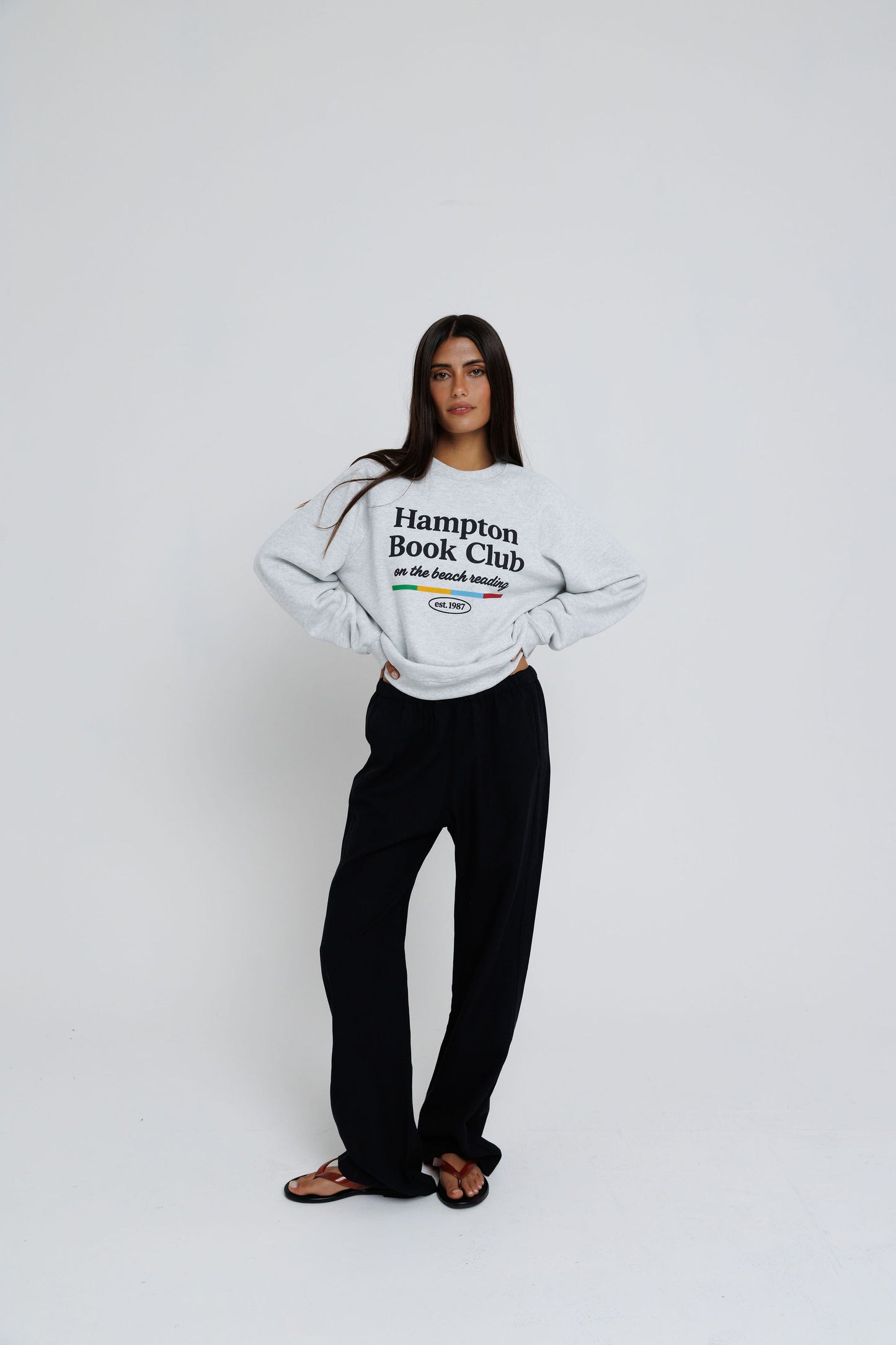 Hampton Book Club - Raglan Sweatshirt