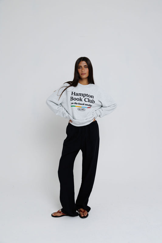 Hampton Book Club - Raglan Sweatshirt