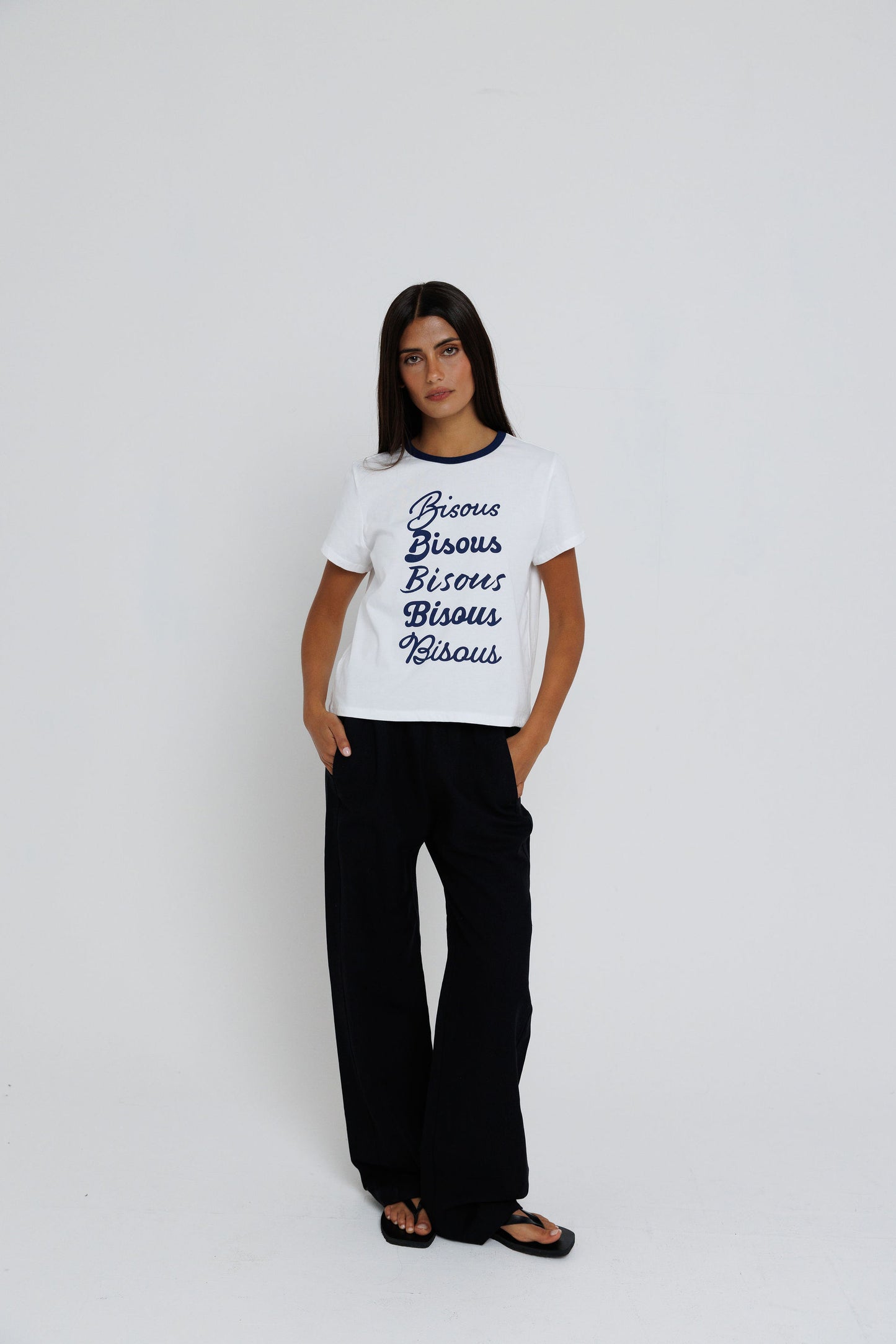 Bisous - Ringer Tee