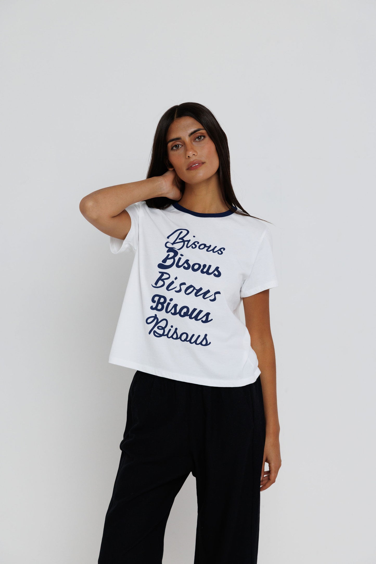 Bisous - Ringer Tee