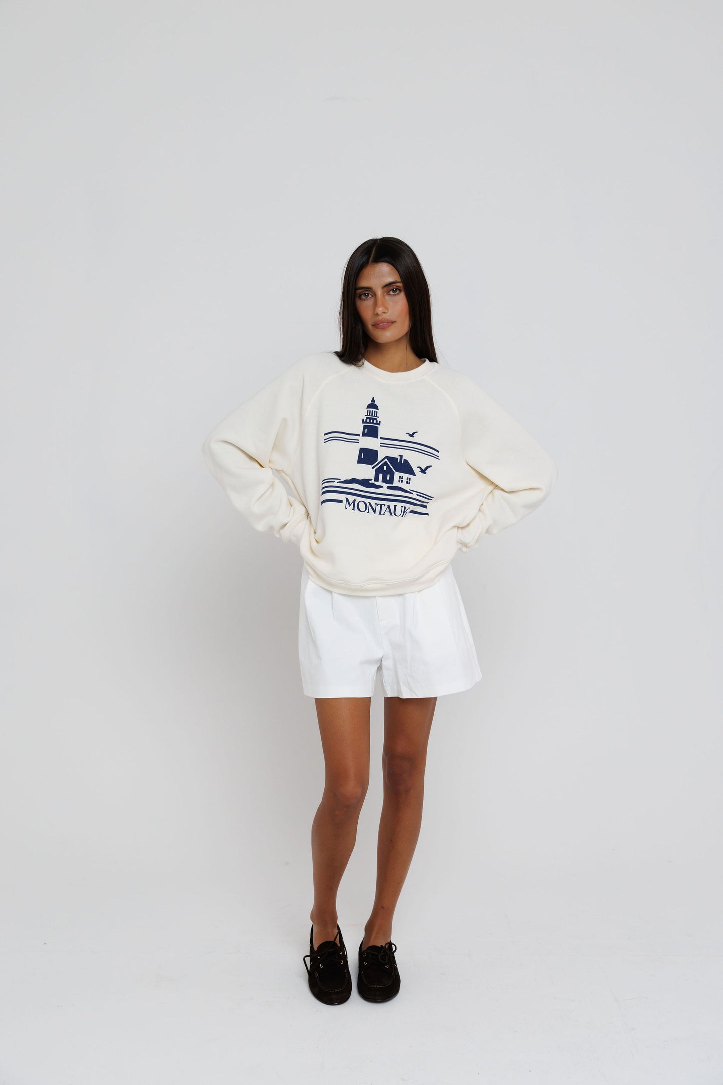 Montauk Lighthouse - Raglan Sweatshirt