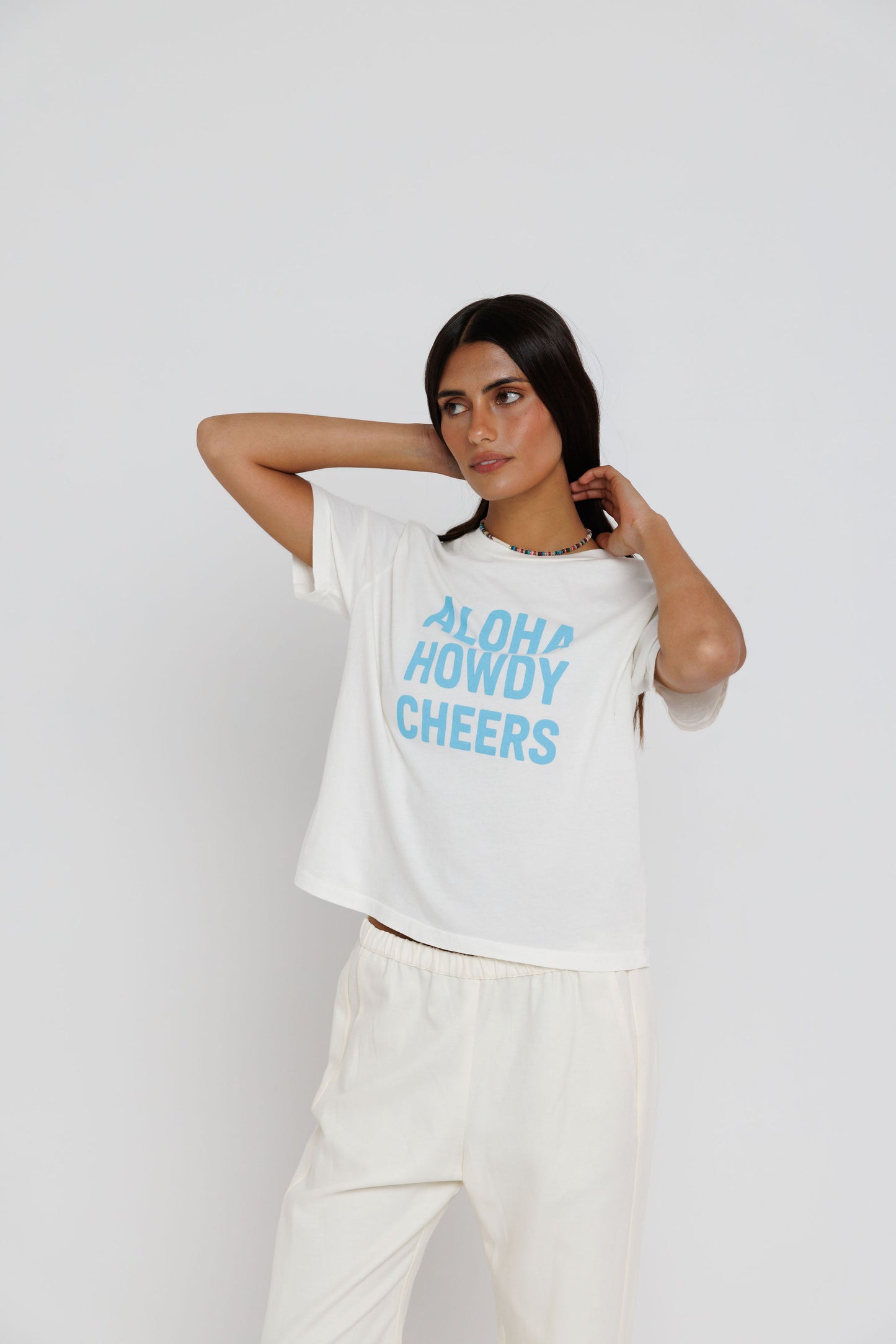 Aloha, Howdy, Cheers - Everyday Tee