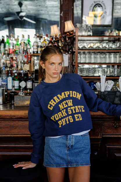 NY Phys Ed. - Raglan Crew