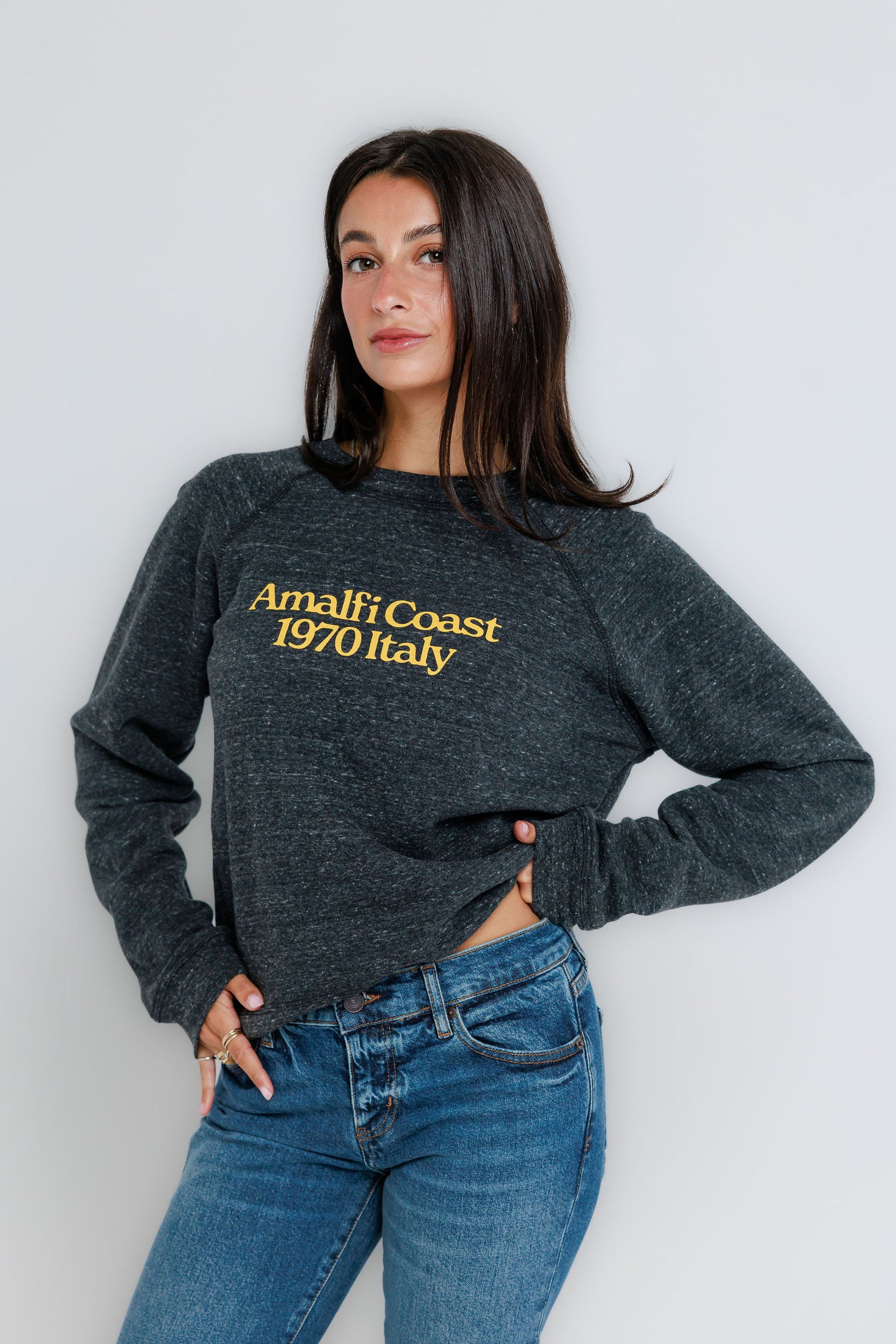 Amalfi Coast - Raglan Crew