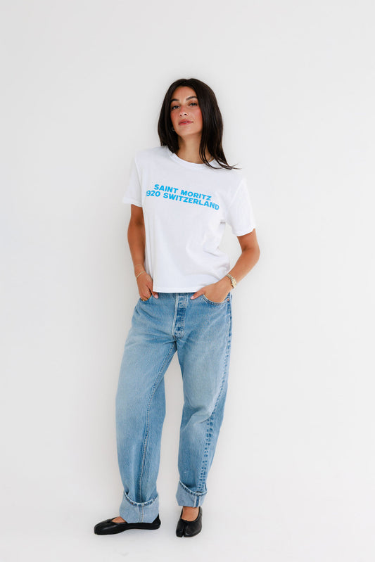 Saint Moritz Switzerland - Everyday Tee