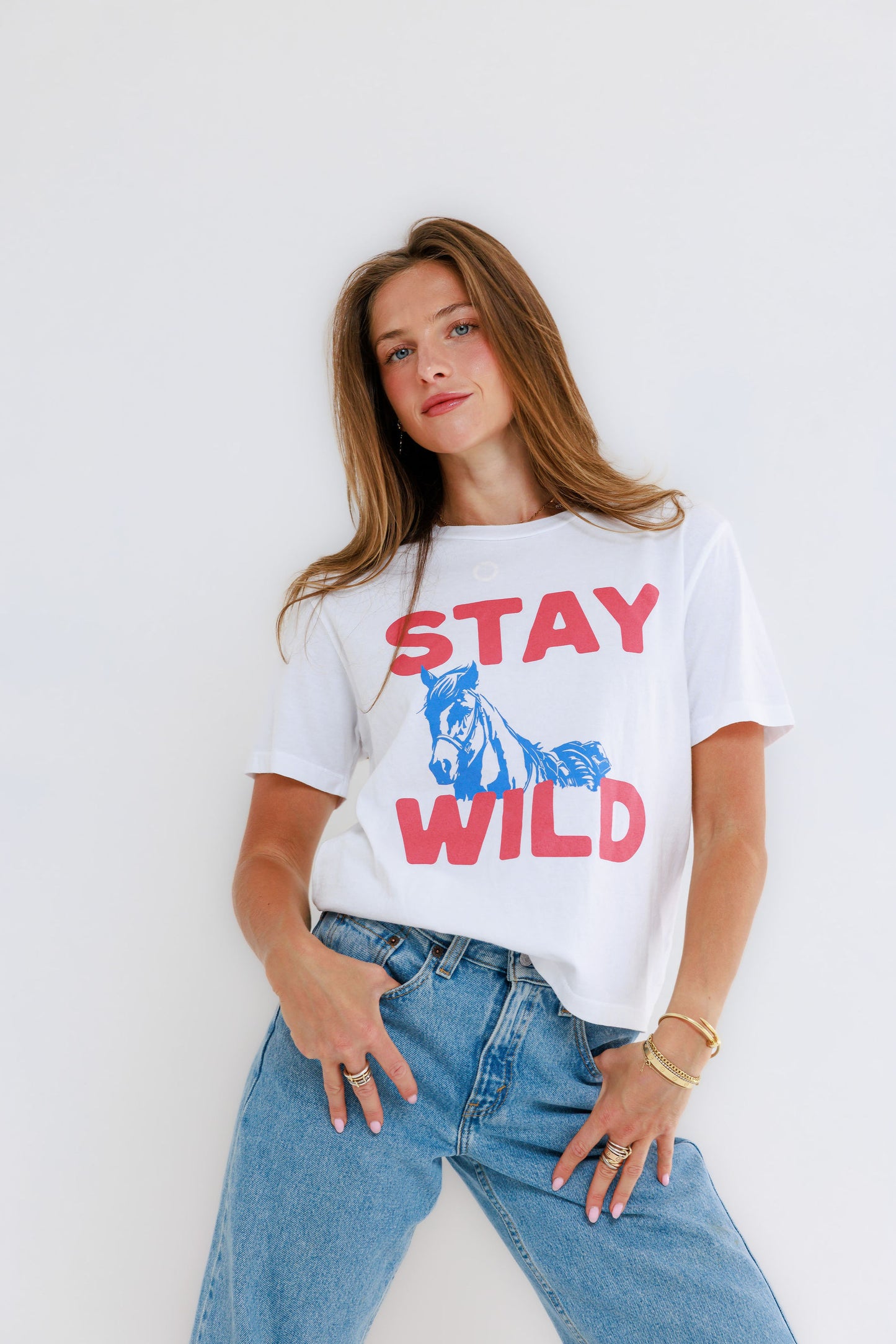 Stay Wild Horse - Everyday Tee