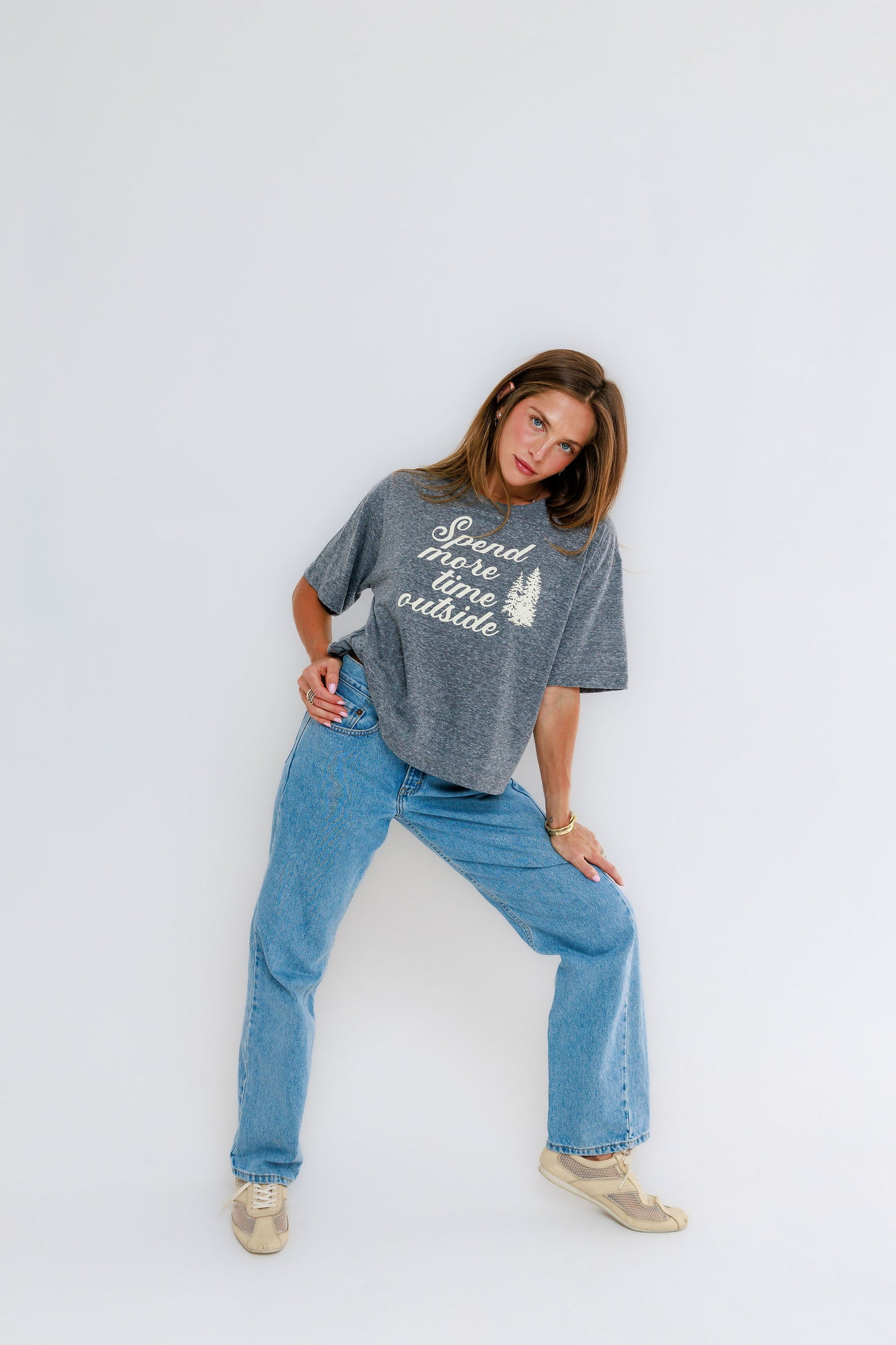 Spend More Time Outside - Boyfriend Tee