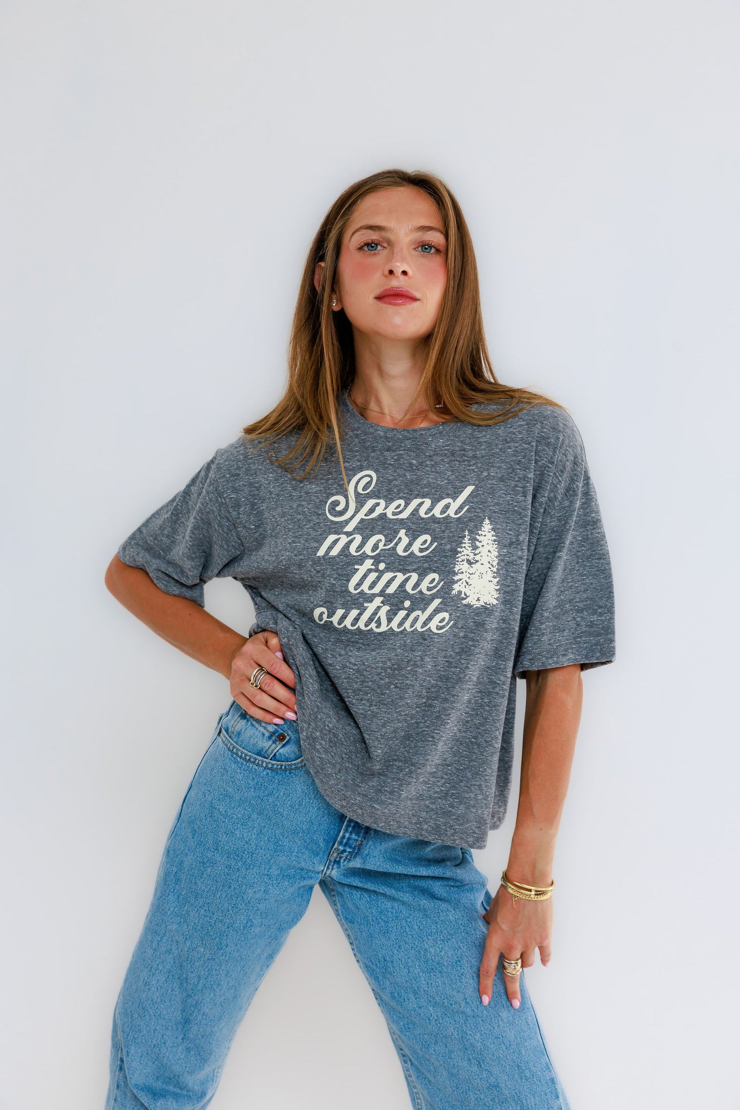 Spend More Time Outside - Boyfriend Tee