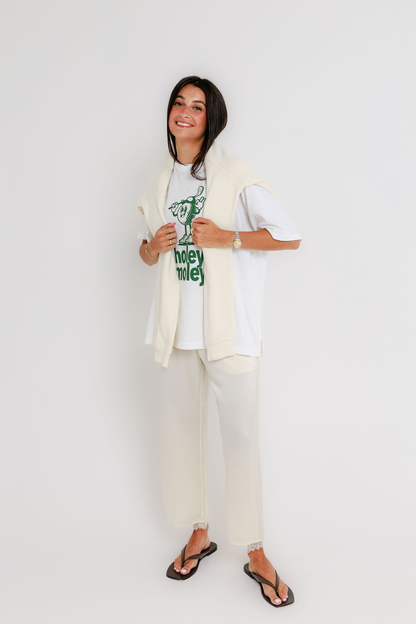 Holey Moley - Oversized Boyfriend Tee