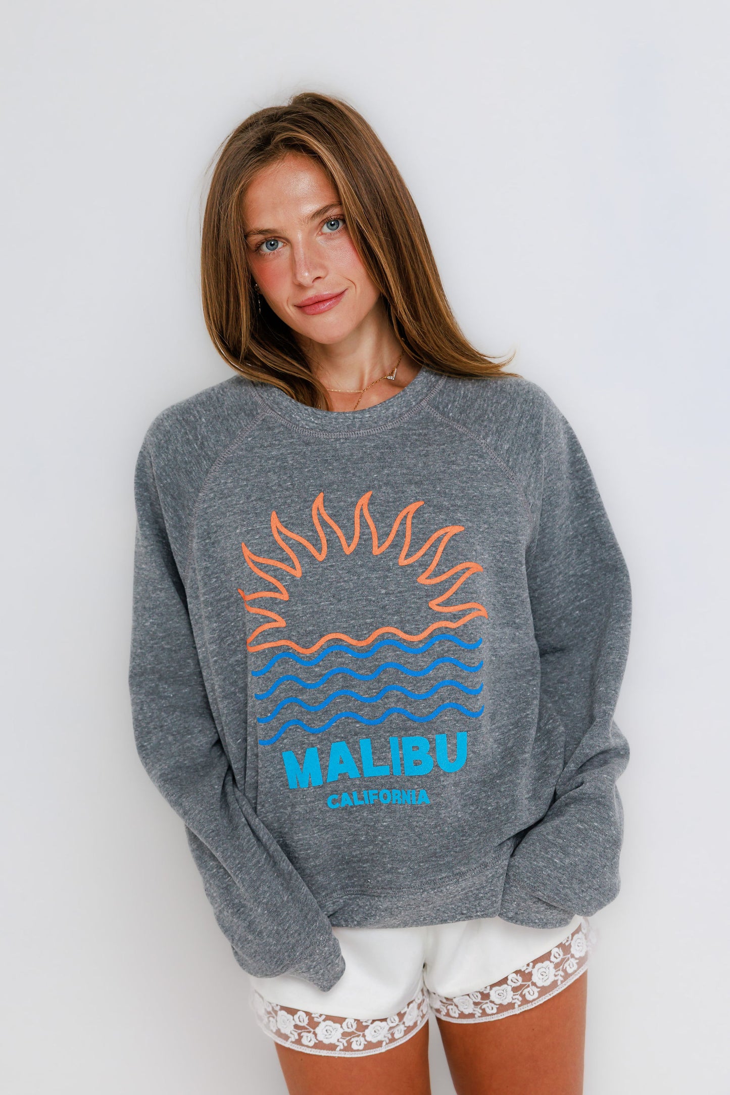 Malibu Sunrise - Raglan Crew