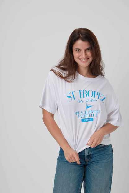 St Tropez - Boyfriend Tee