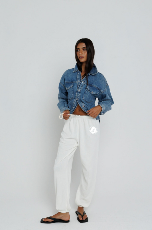 White Everyday Sweatpant